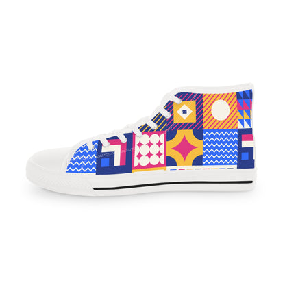 Bold Moves Design High Top Sneakers