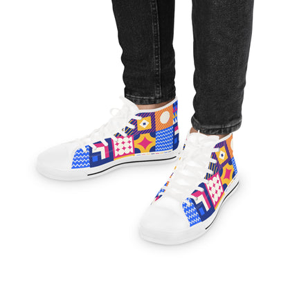 Bold Moves Design High Top Sneakers