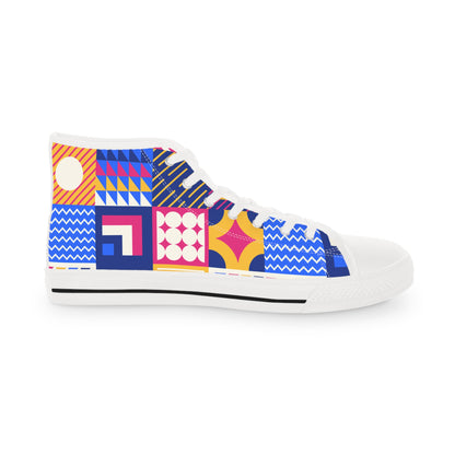 Bold Moves Design High Top Sneakers